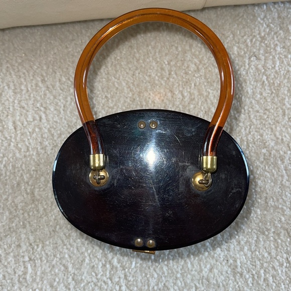 Dorset Rex Fifth Avenue 1950s Magic Weave Woven Metal Box Basket Purse Handbag - Picture 4 of 13